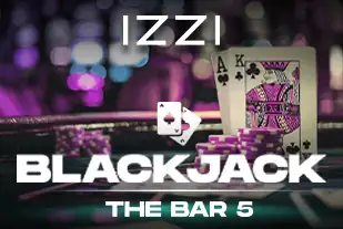 Bar Blackjack 5 game at Izzi Casino Canada