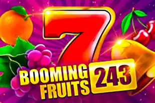 Booming Fruits 243 game at Izzi Casino Canada